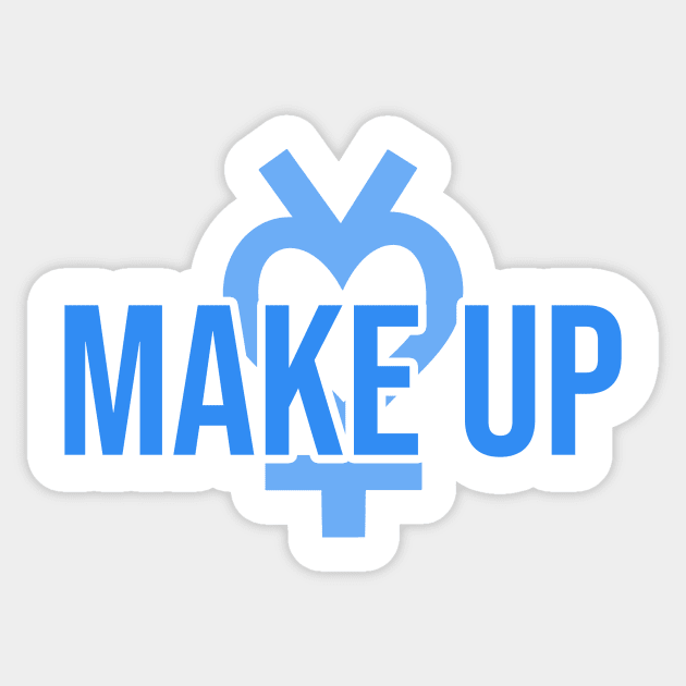 Sailor Mercury Make Up Sticker by nochi